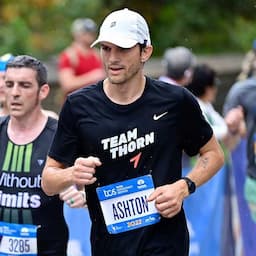 Ashton Kutcher, Chelsea Clinton and More Celebs Run the NYC Marathon