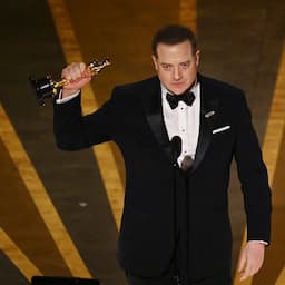 Brendan Fraser Gets Visibly Emotional Over Best Actor Oscar Win