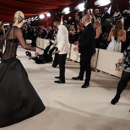 Lady Gaga Rushes to Help Photographer Who Fell on Oscars Red Carpet