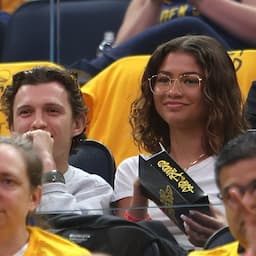 Zendaya and Tom Holland Have Date Night at Golden State Warriors Game 