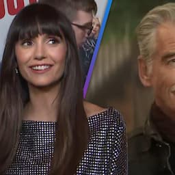Nina Dobrev Jokes About Pierce Brosnan Playing Her On-Screen 'Daddy'
