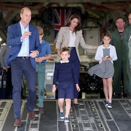 Prince George, Princess Charlotte, Prince Louis Visit Royal Air Force
