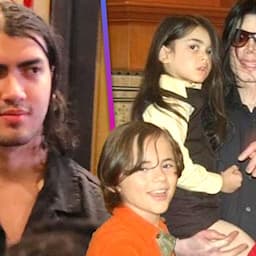 Michael Jackson's Sons Prince and Blanket Pose for Rare Family Photo
