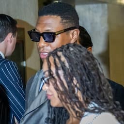 Jonathan Majors Seen Smiling in Court with Girlfriend Meagan Good