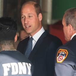 Prince William Pays Visit to FDNY Firehouse During New York City Trip