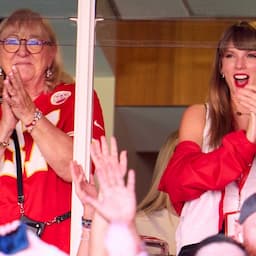 Taylor Swift Roots for Travis Kelce Alongside His Mom at Chiefs Game