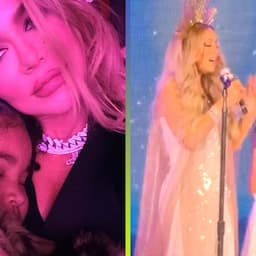 Khloé Kardashian’s Daughter True Naps During Mariah Carey’s Performance 