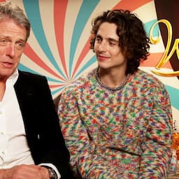 Why Hugh Grant Felt ‘Anxious’ About Working With Timothee Chalamet on 'Wonka' (Exclusive)