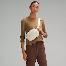 Lululemon's Fleece Everywhere Belt Bag Is Back in Stock Just in Time for the Start of Fall
