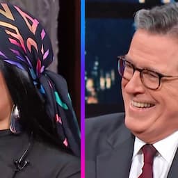 Stephen Colbert Warns Nicki Minaj About His Wife in Playful Rap Battle