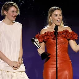 Margot Robbie & Greta Gerwig Make Impromptu 'Barbie' Acceptance Speech