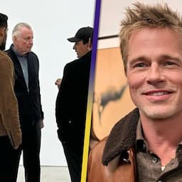 Brad Pitt Runs Into Ex Angelina Jolie's Dad and Brother at Art Exhibit
