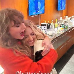 Brittany Mahomes Shares AFC Championship Photos With Taylor Swift