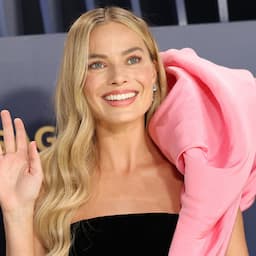 SAG Awards: Watch Margot Robbie Dazzle in 'Barbie'-Inspired Black and Pink Gown on Red Carpet