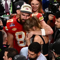 Hear Travis Kelce and Taylor Swift's Exchange After Super Bowl Win