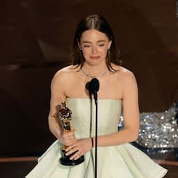 Emma Stone Tearfully Accepts Best Actress Oscar With Ripped Dress