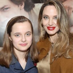 Angelina Jolie & Daughter Vivienne Celebrate 'The Outsiders' Premiere 