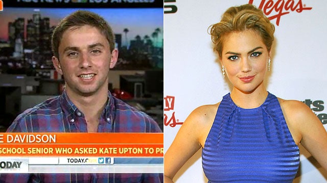 Generalife Sprede Ko Kate Upton Surprises Her Possible Prom Date | Entertainment Tonight