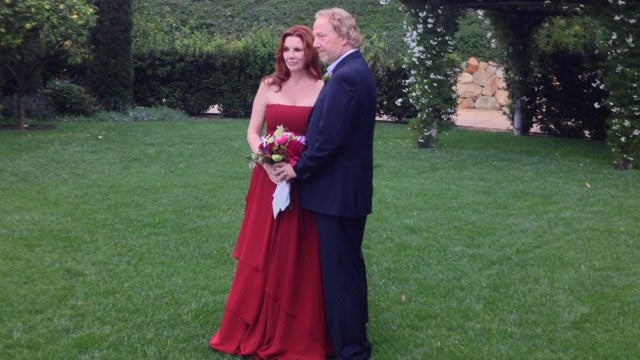 melissa gilbert red wedding dress Melissa Gilbert Moves From LA to a Catskills House, Battling Mice and Mold for a New Home