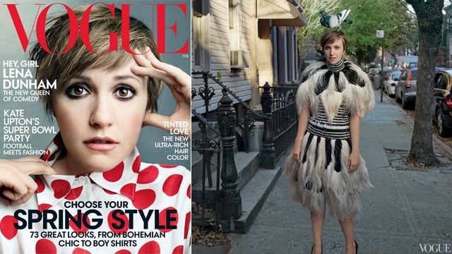 Lena Dunham Magazine Cover