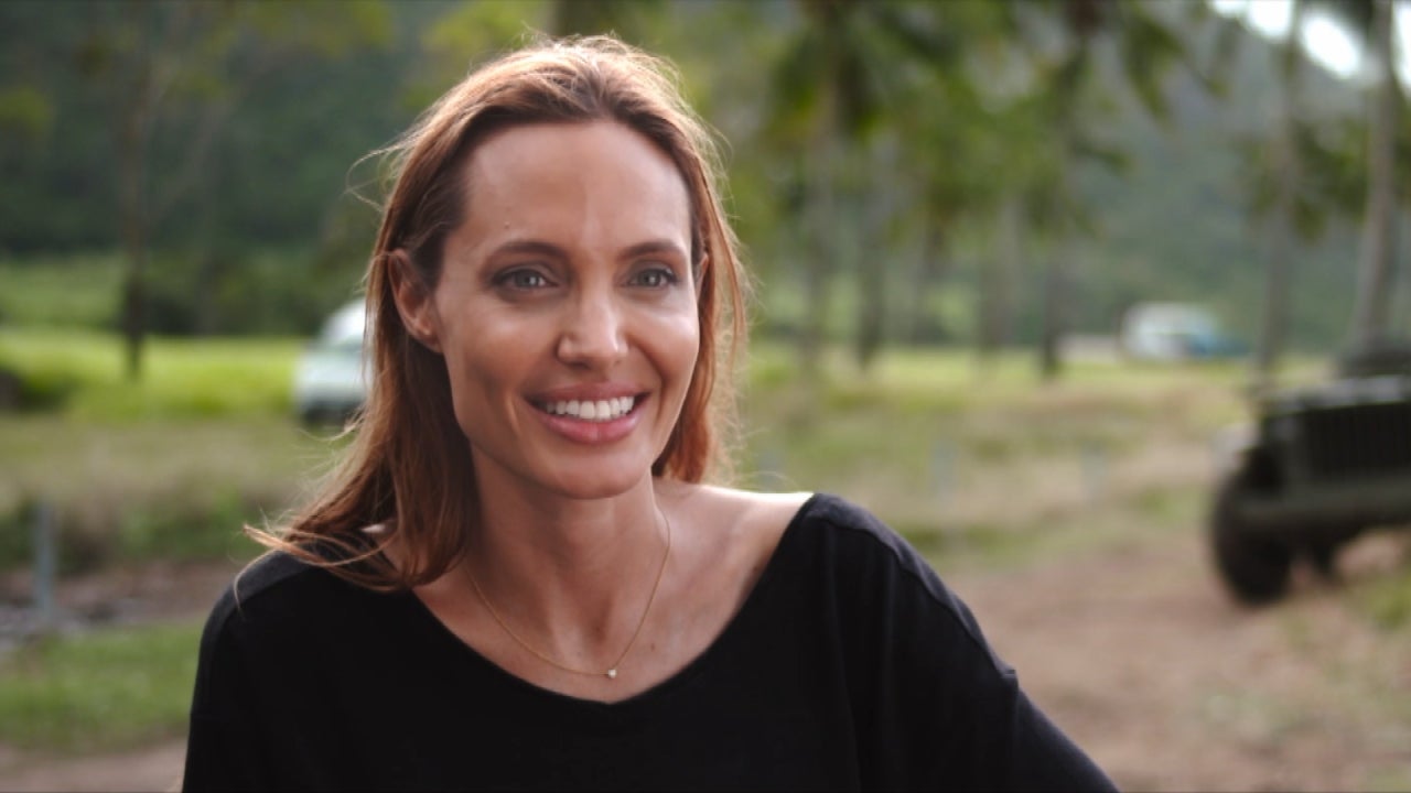 Angelina Jolie and Louis Zamperini talk about Unbroken Today Show