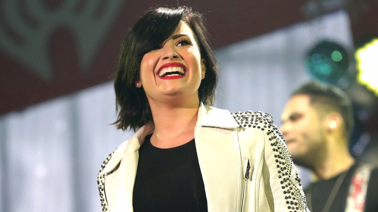 Demi Lovato Covers Up Lip Print Tattoo With New Rose Ink- PopStarTats