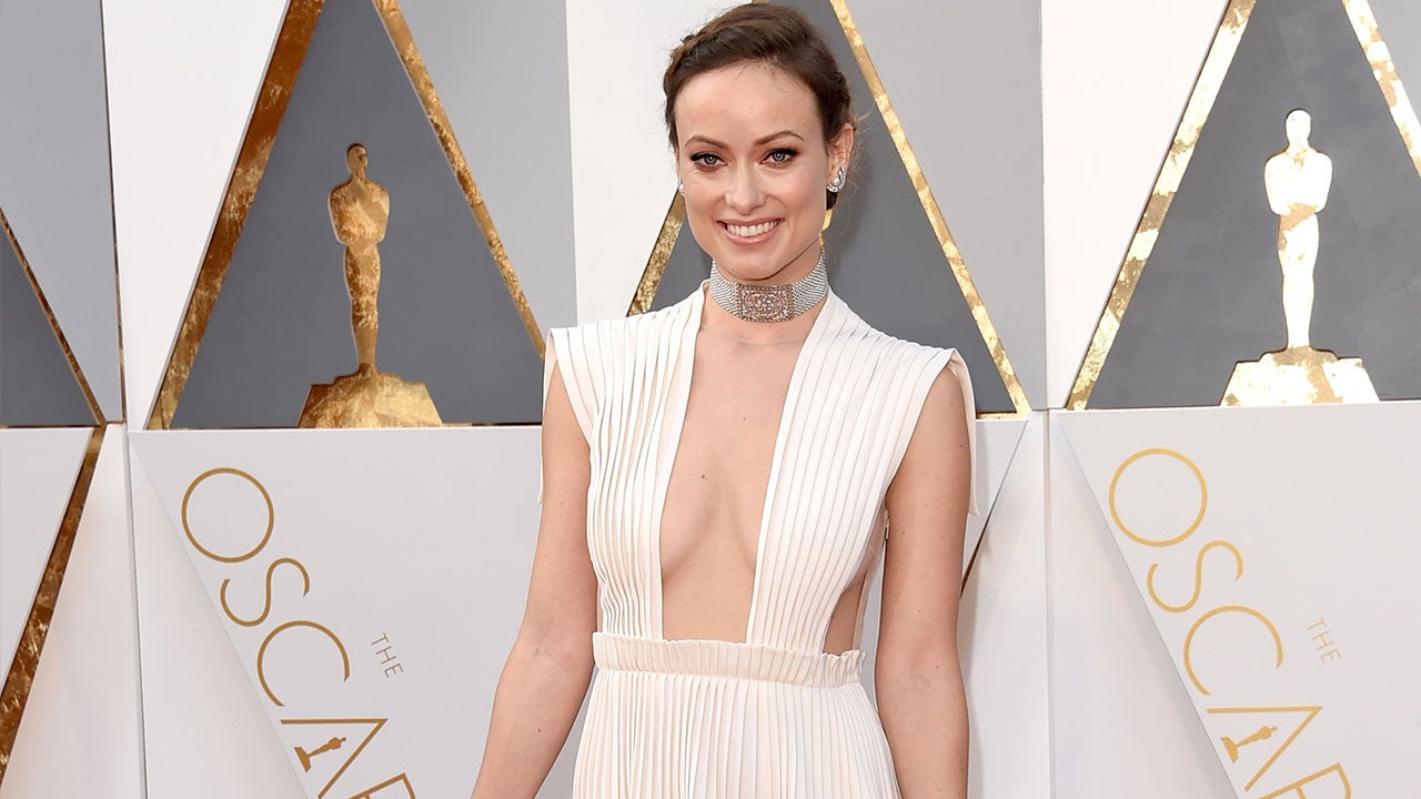 olivia wilde oscar dress Olivia Wilde wows in completely see-through dress on the Vanity Fair Oscar Party 2025 red carpet