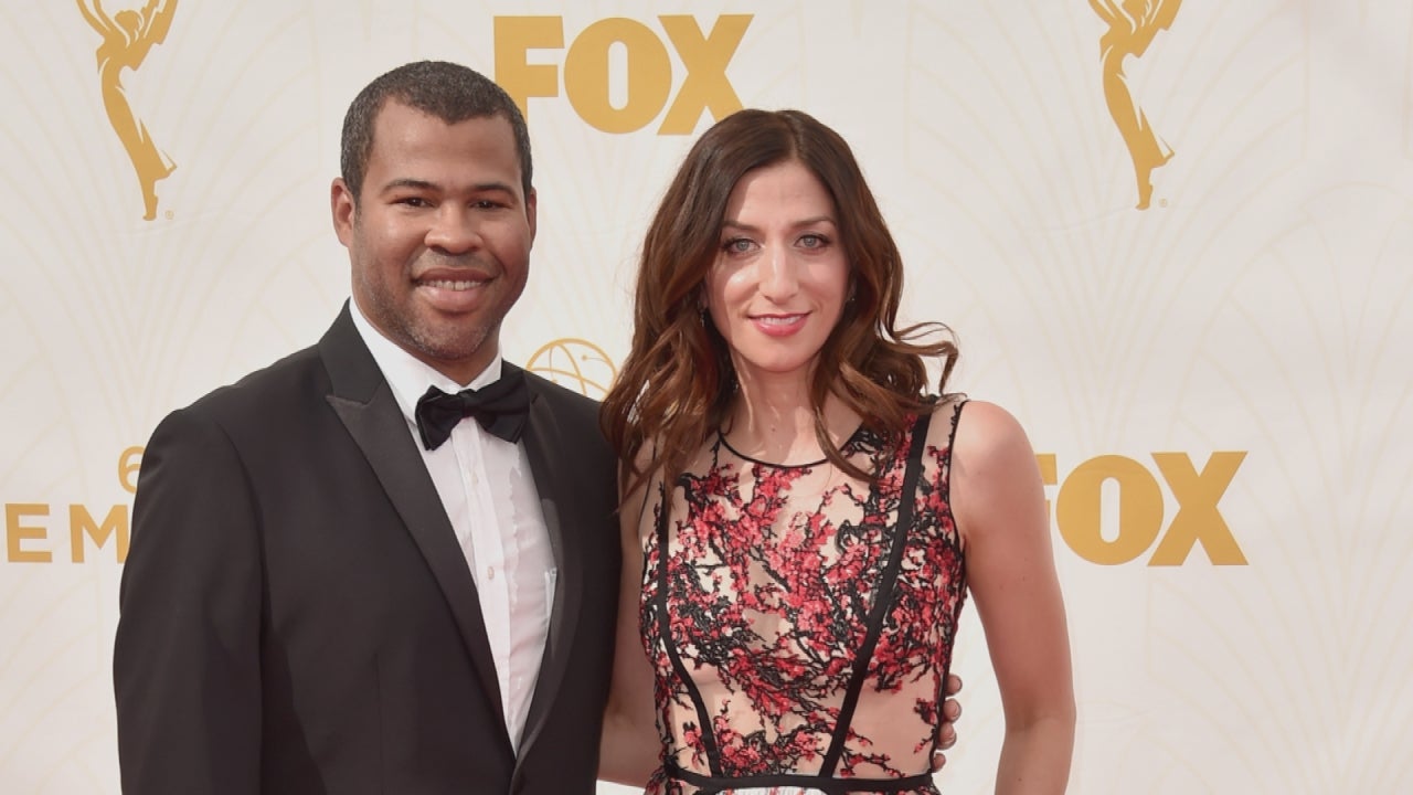 Jordan Peele and Chelsea Peretti Are Married -- See the Clever Way He Revealed It! Entertainment Tonight pic