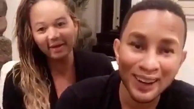 Chrissy Teigen And John Legend Face Swap In Hilarious Video Entertainment Tonight