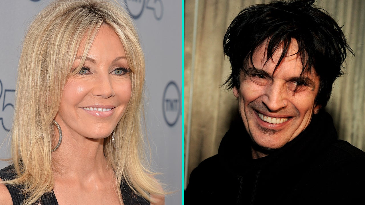 Sweet or Strange? Heather Locklear Wishes Ex Tommy Lee a Happy Anniversary  With Racy, Throwback PDA Pic | Entertainment Tonight