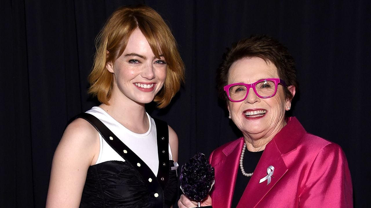 Emma Stone Serves as Young Billie Jean King in 'Battle of the