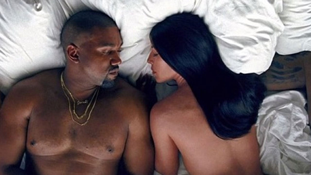 Kim Nude Porn - Kim Kardashian Reveals She Never Saw the Final Edit of Kanye West's  'Famous' Music Video | Entertainment Tonight