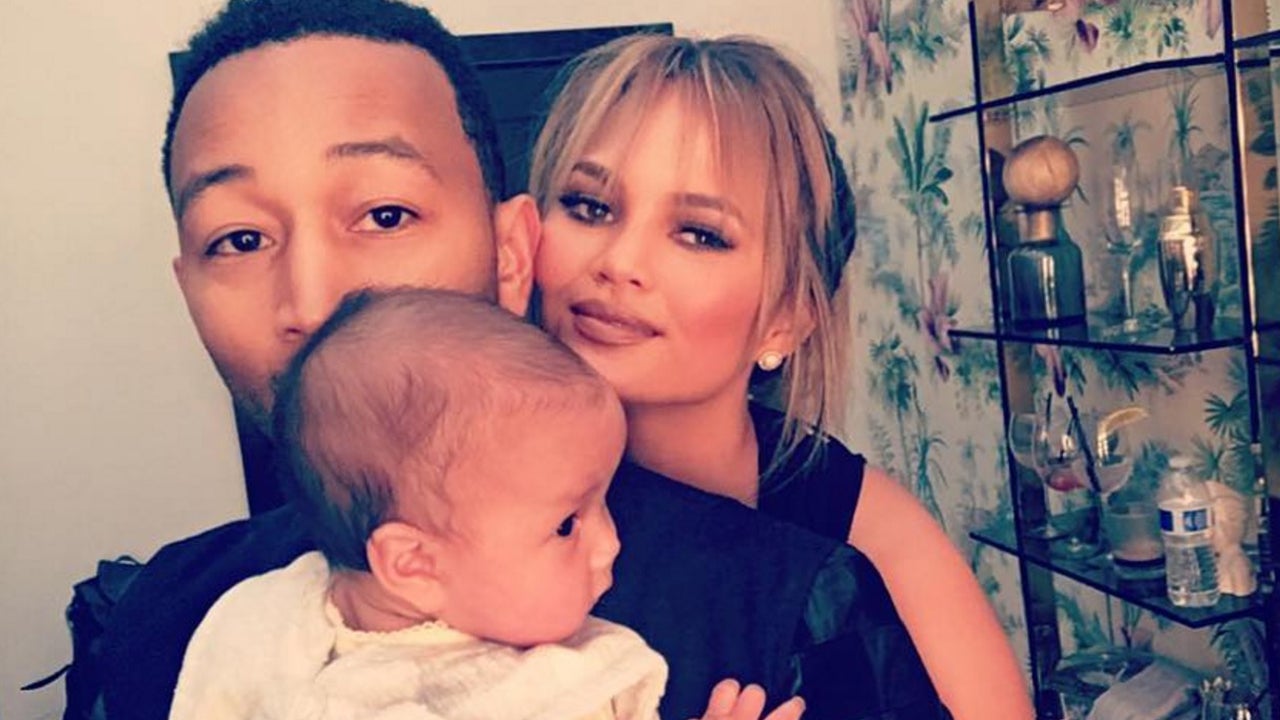 Chrissy Teigen And John Legend Celebrate Luna Turning 6 Months Old See The Cute Pics Entertainment Tonight