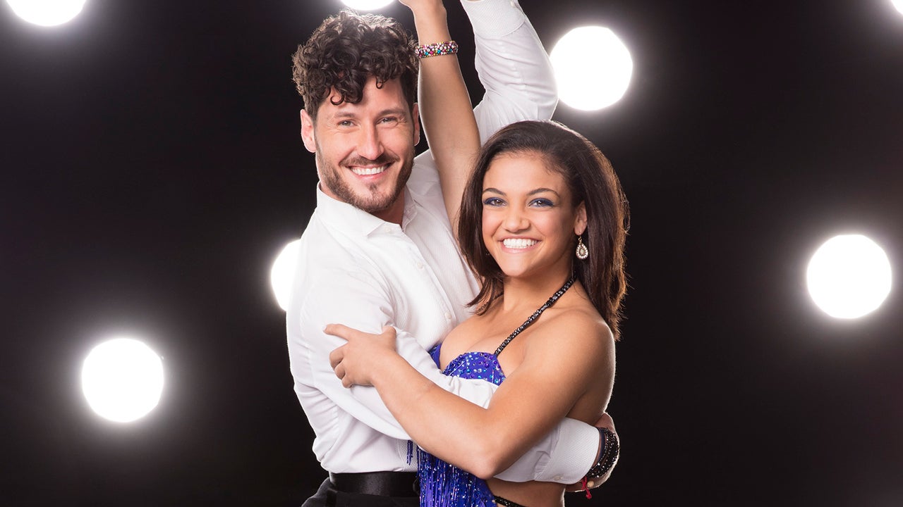 DWTS' Embarrasses Val Chmerkovskiy With a Flashback to When He Was Laurie  Hernandez's Age! | Entertainment Tonight