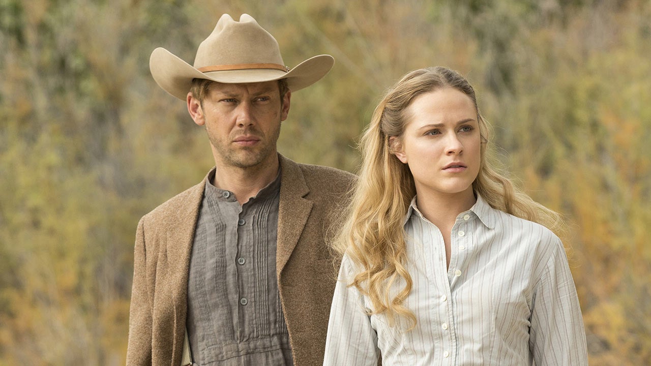 Exclusive Jimmi Simpson Talks Beautiful Devastating Westworld Finale Moment With Evan Rachel Wood Entertainment Tonight