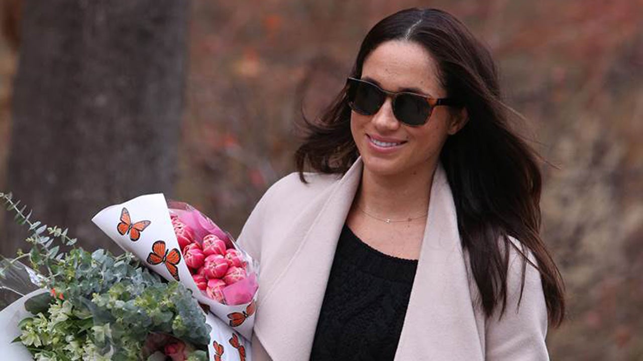 Meghan Markle Wears 'M' and 'H' Initial 
