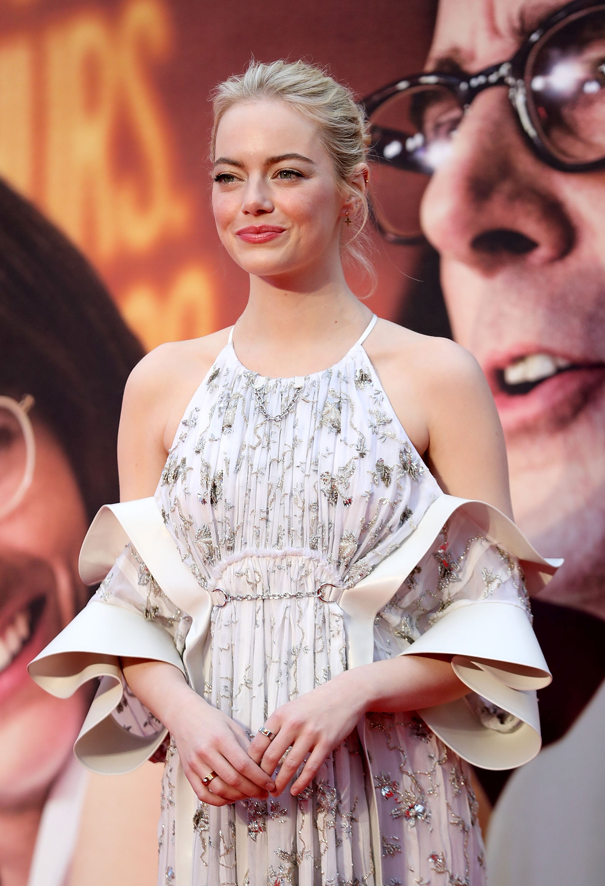 Emma Stone Dazzles in Whimsical Gown at 'Battle of the Sexes' European  Premiere
