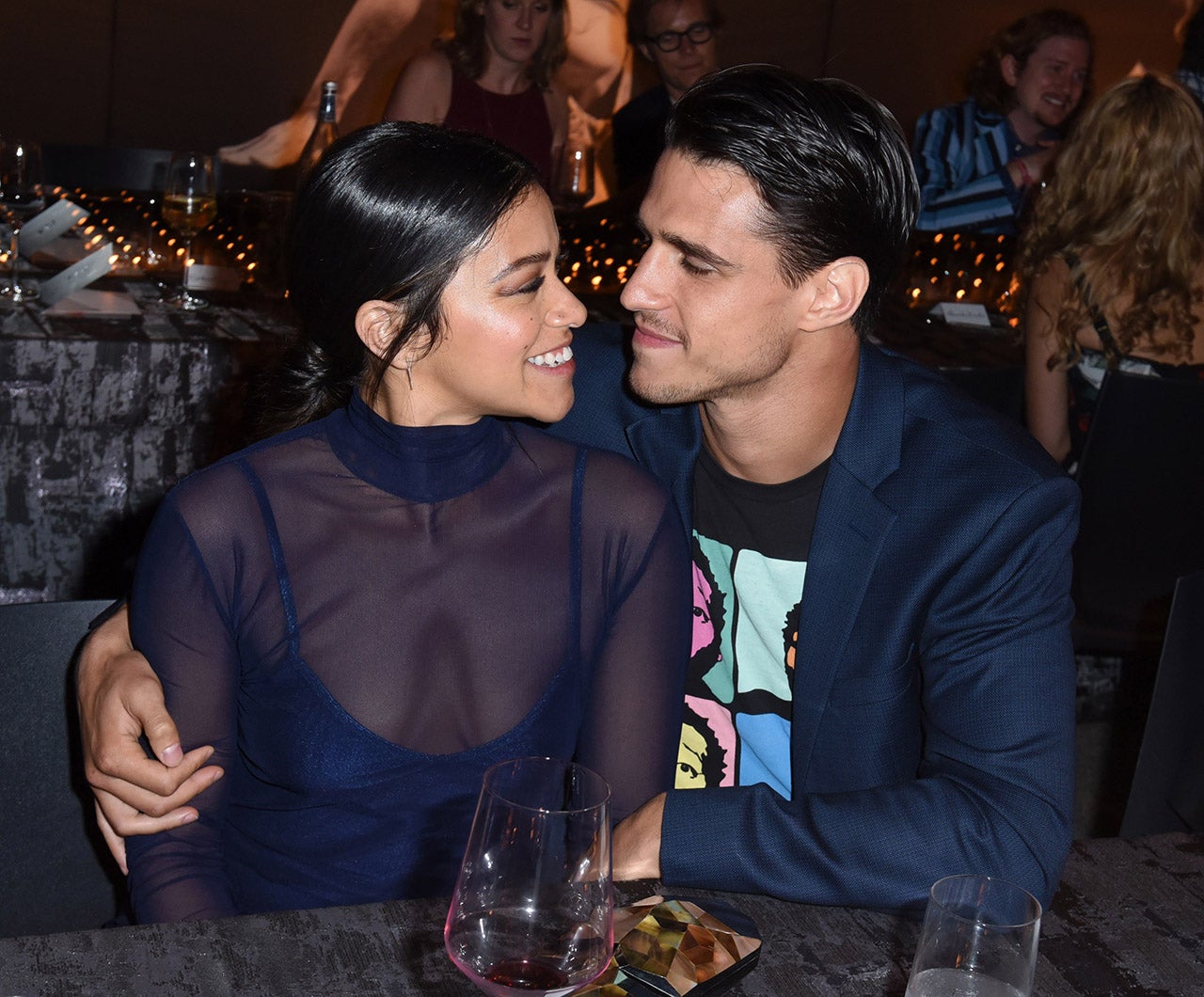Gina Rodriguez and Boyfriend Joe LoCicero Talk Working Out Together