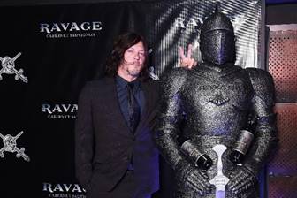 Norman Reedus and a knight