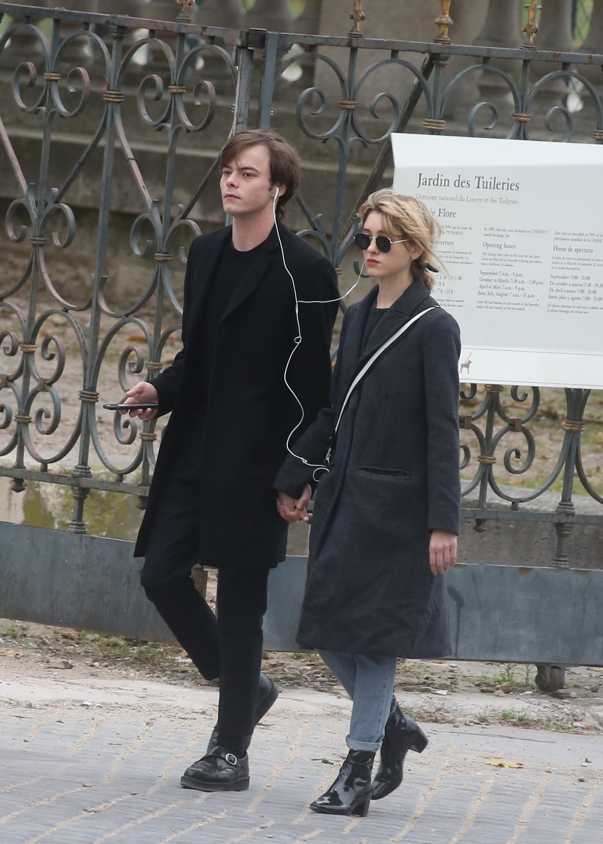 Stranger Things Stars Natalia Dyer and Charlie Heaton Spotted Holding  Hands