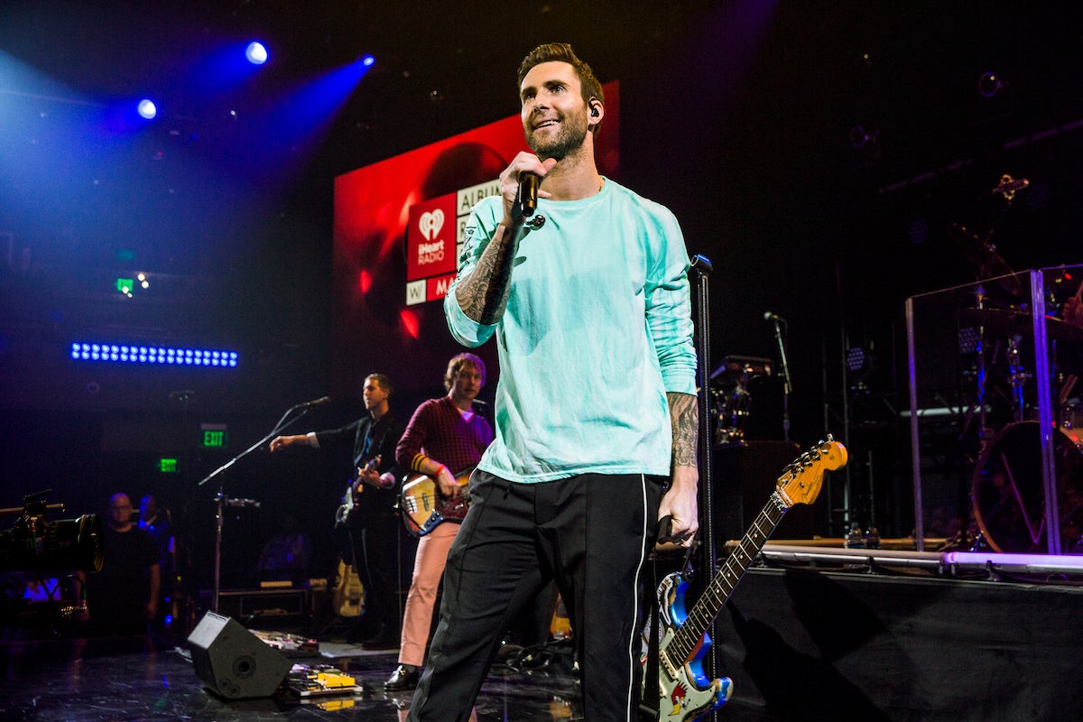 Maroon 5 at album release party
