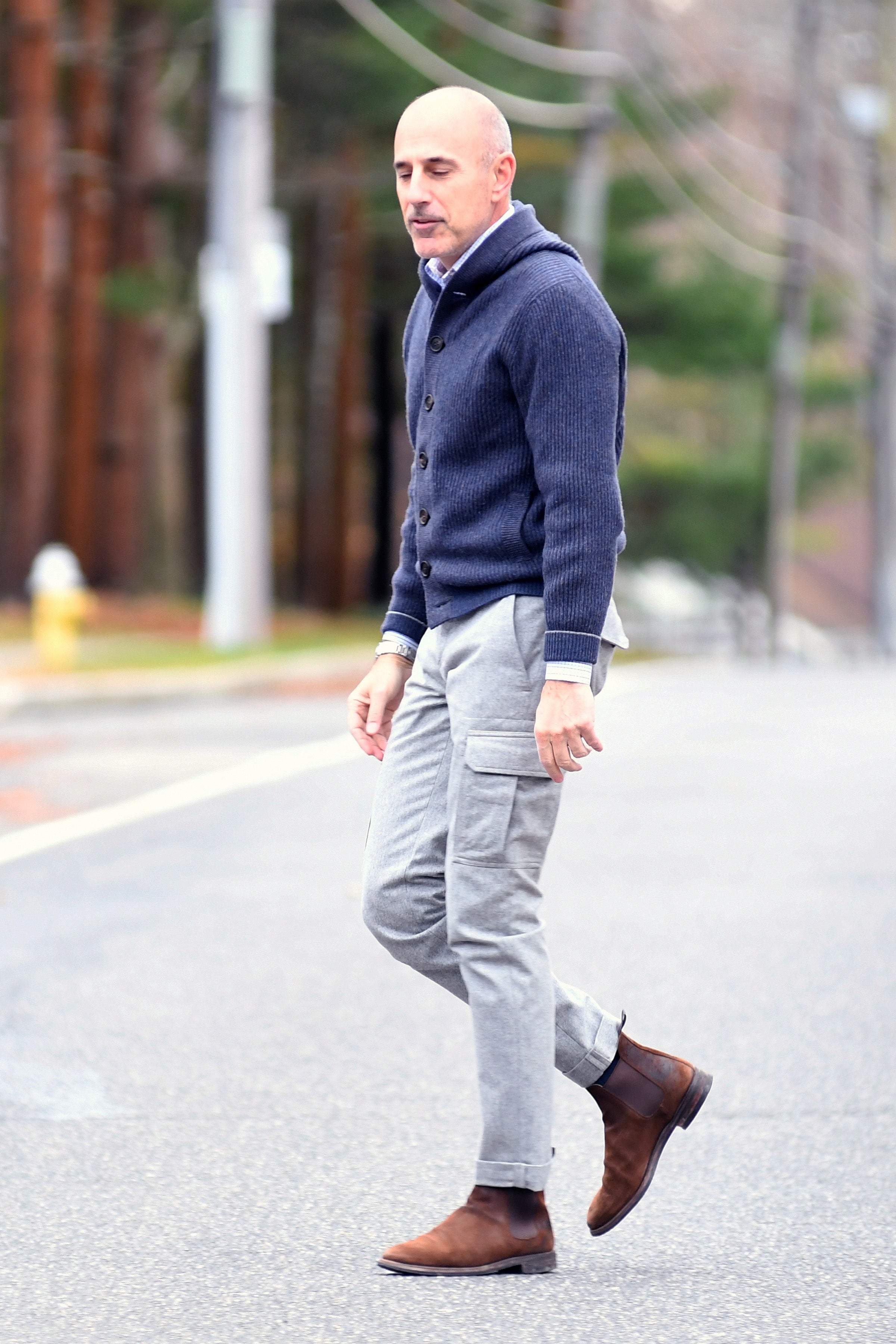 Matt Lauer Spotted Without Wedding Ring As Father In Law Says Wife Annette Roque Won T Stay With Him Entertainment Tonight Matt Lauer Spotted Without Wedding Ring As Father In Law Says Wife Annette Roque Won T Stay With Him Entertainment Tonight