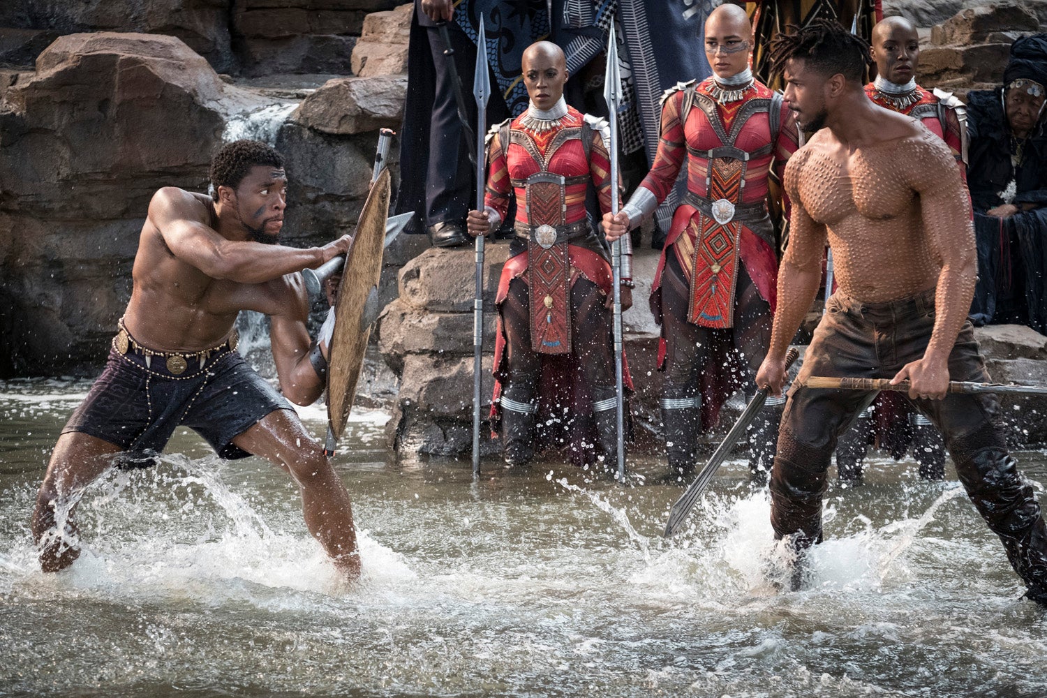 Does Michael B. Jordan's Killmonger Appear in 'Black Panther