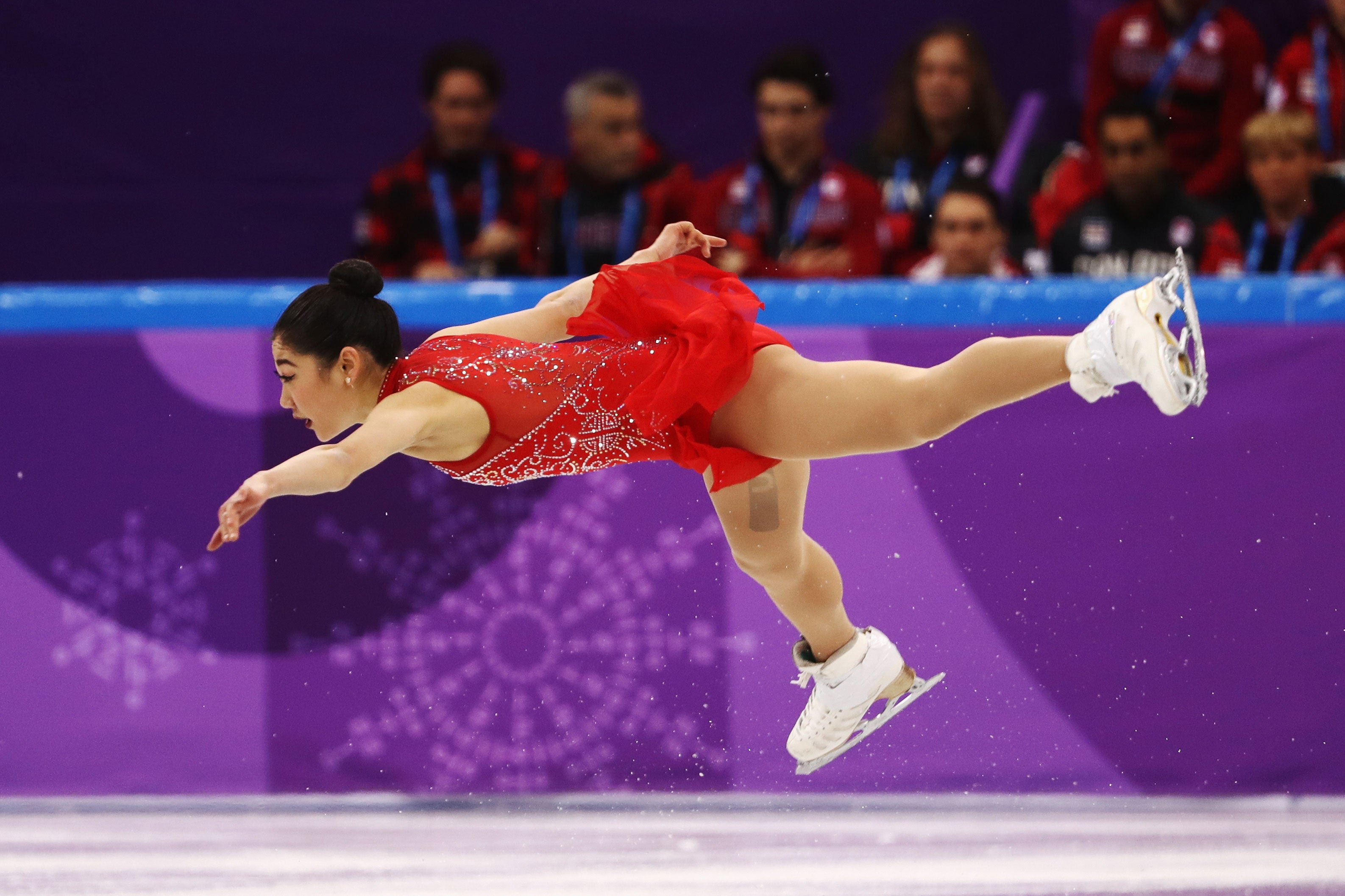 Mirai Nagasu Becomes First American Woman to Land Triple Axel in Olympics.