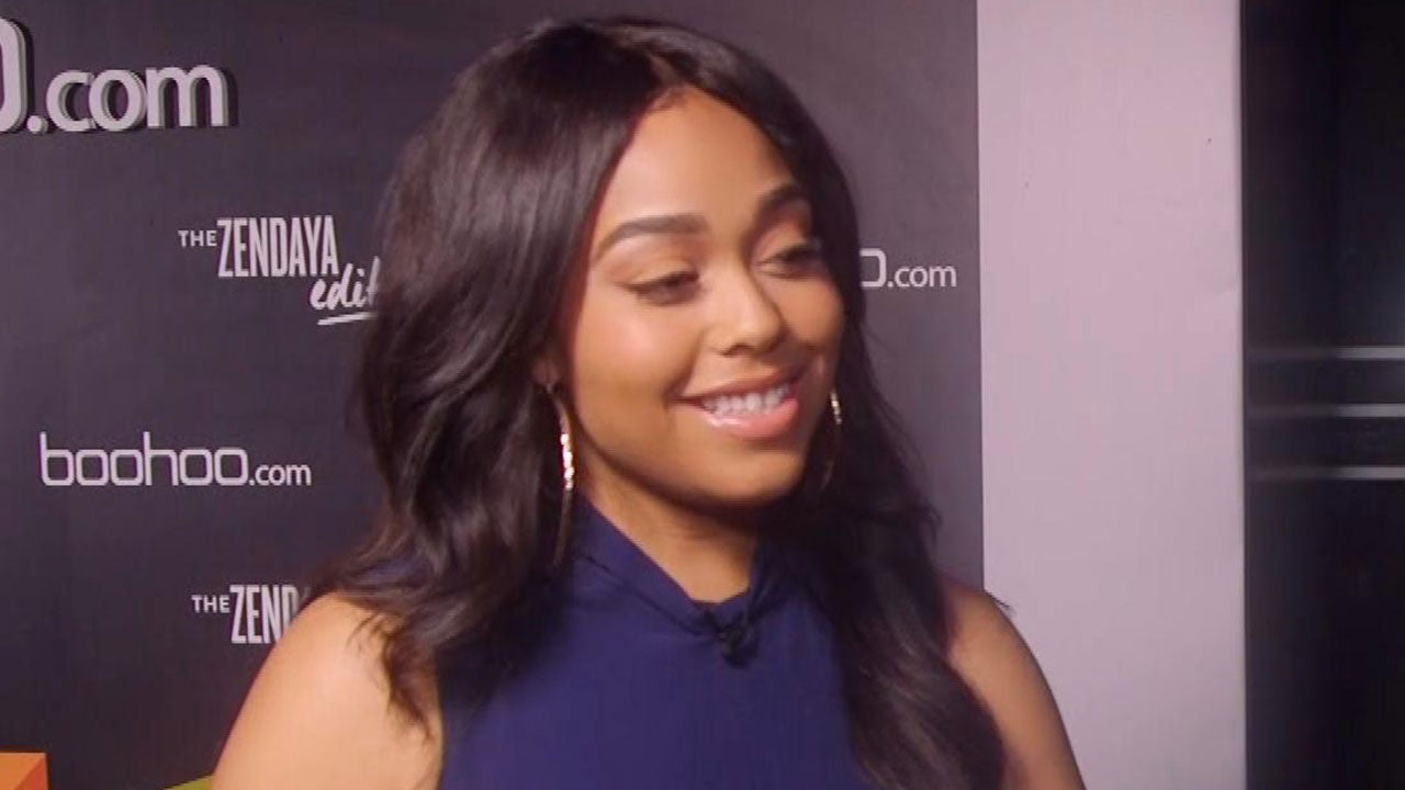 jordyn woods blue dress Rayne Dress M main image 1