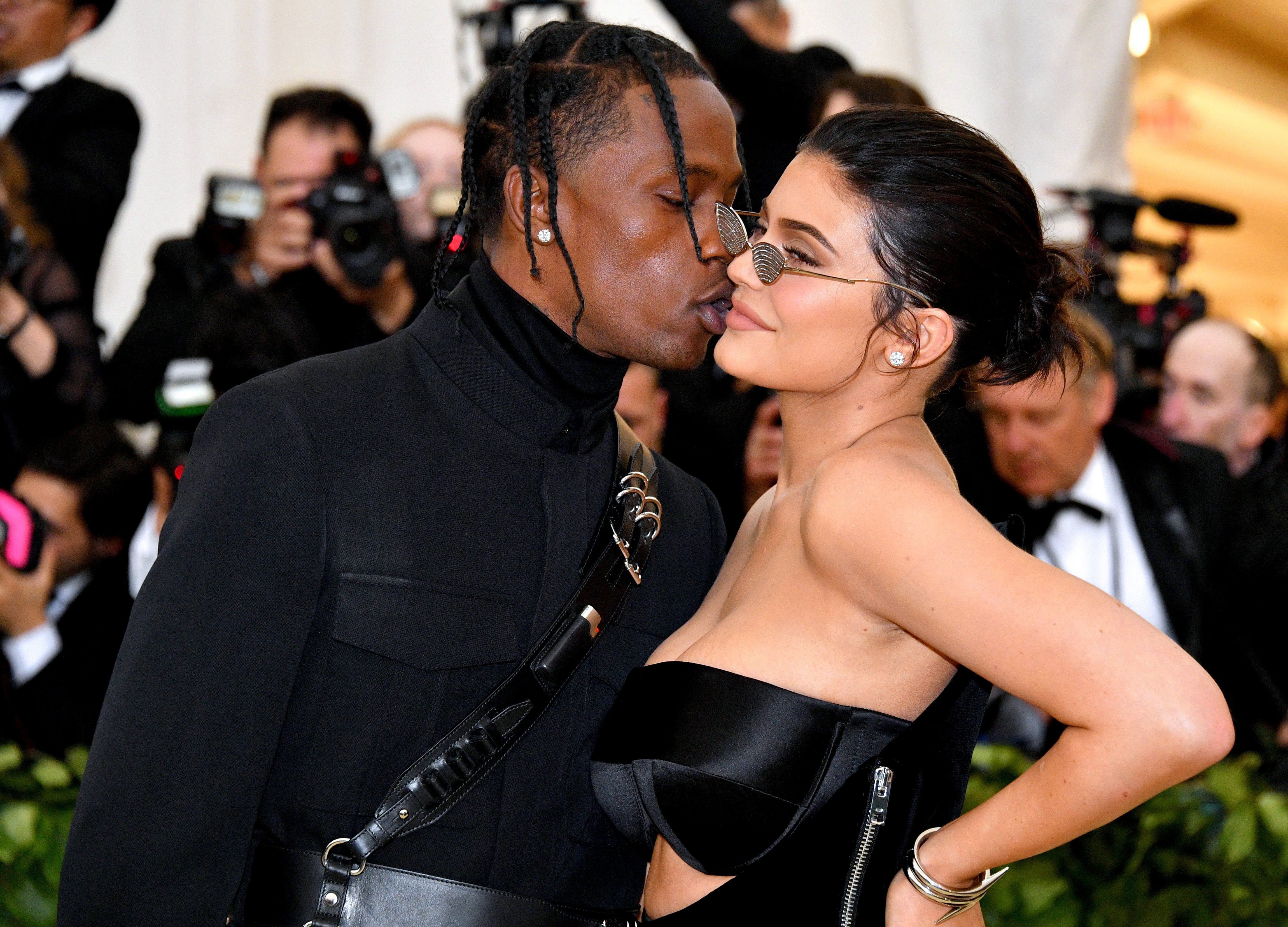 Kylie Jenner & Boyfriend Travis Scott Attend Louis Vuitton Fashion Show in  Paris!: Photo 4105340, Jordyn Woods, Kanye West, Kim Kardashian, Kylie  Jenner, Travis Scott Photos