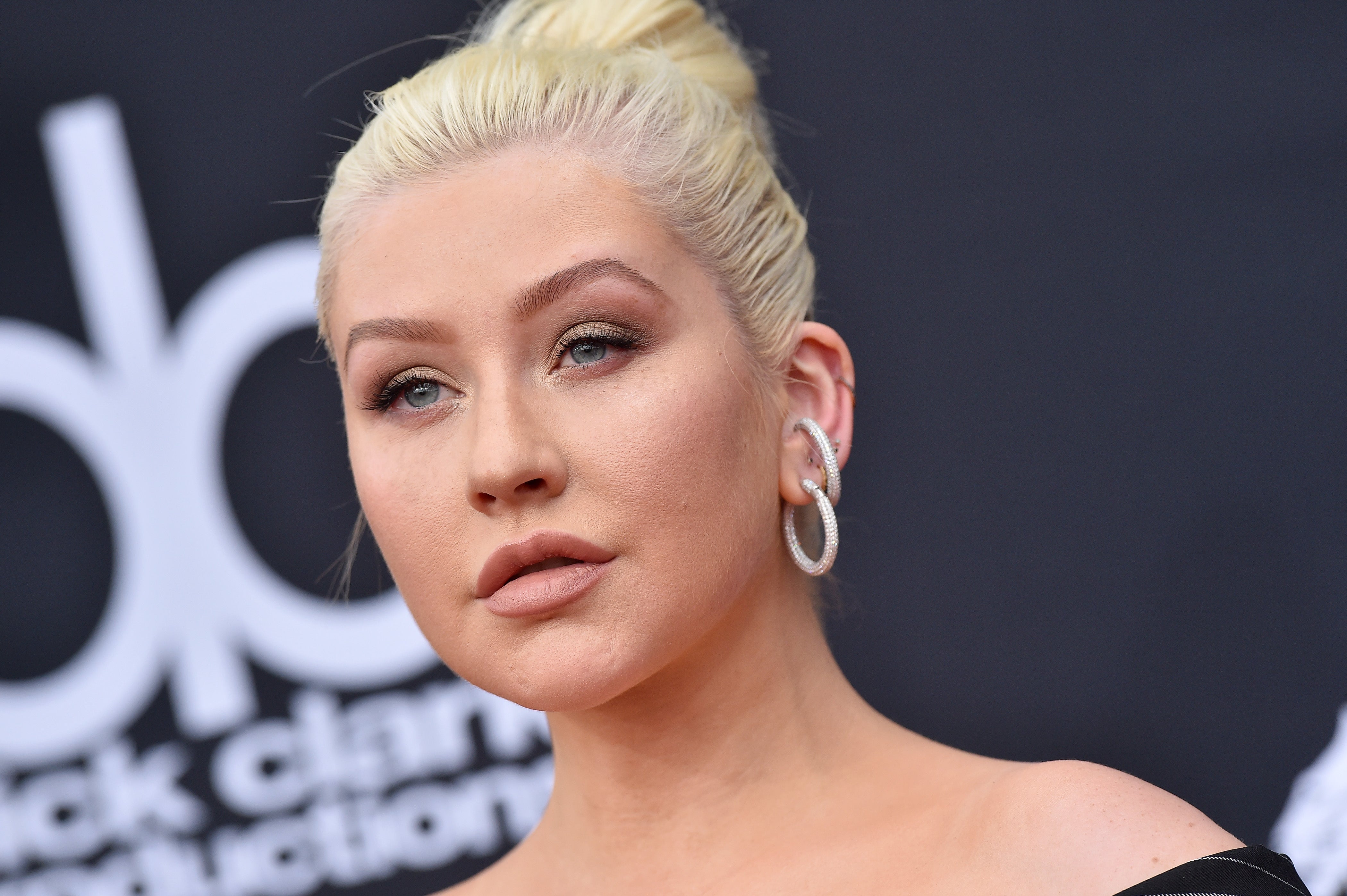 Christina Aguilera Embraces Sculptural Heels Trend on 'Jimmy