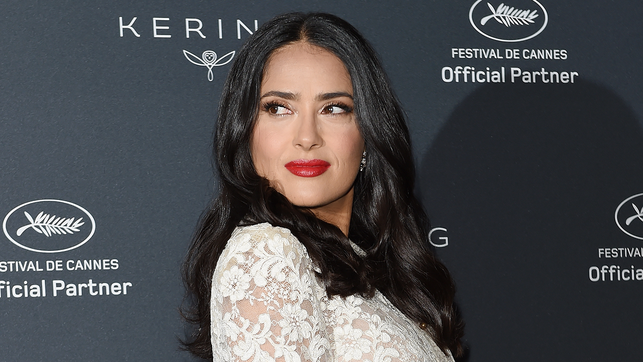 Salma Hayek puts on affectionate display with her billionaire husband on  seaside vacation