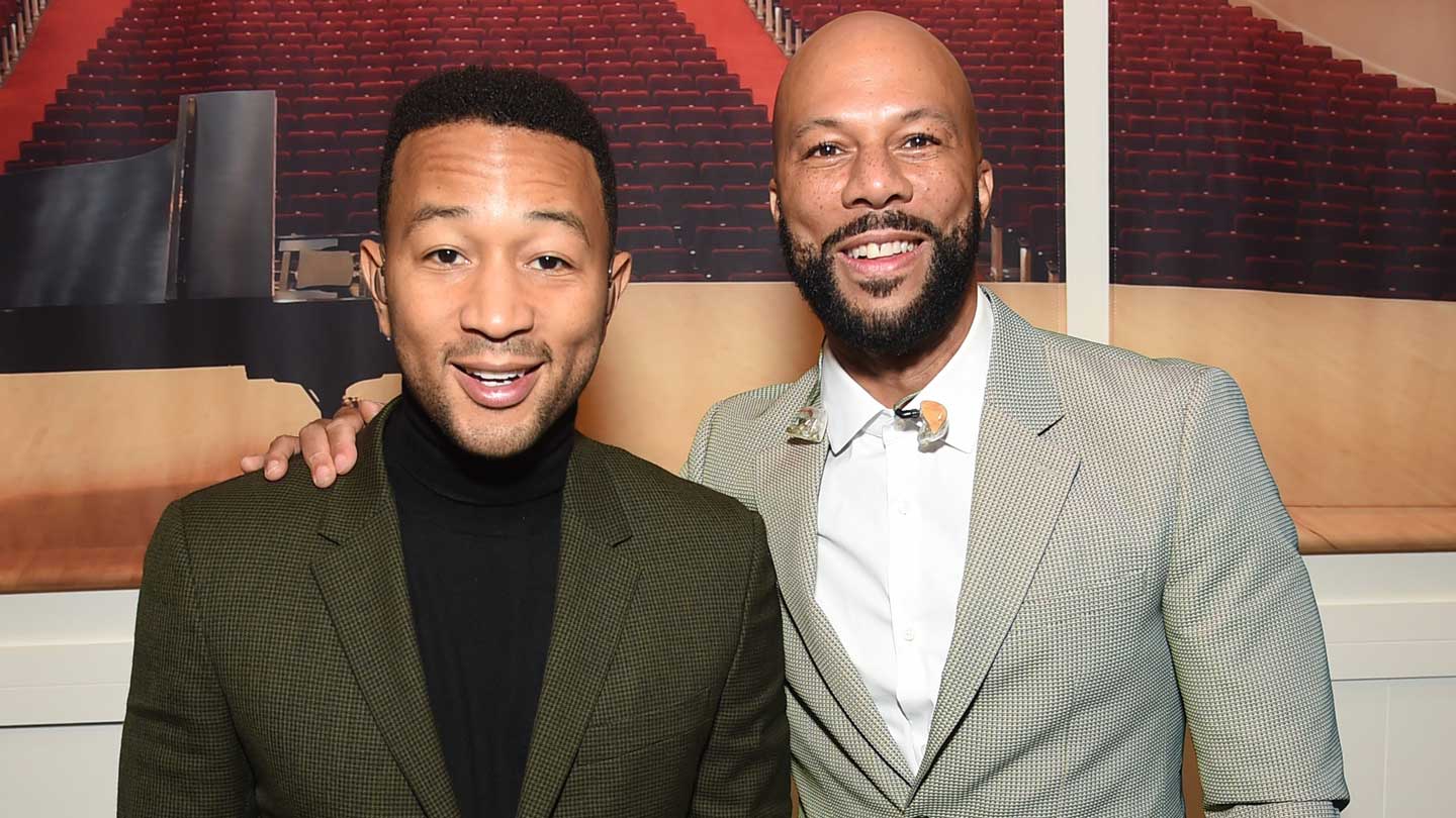 John Legend Says He Couldn T Have Won His Egot Without Common Exclusive Entertainment Tonight