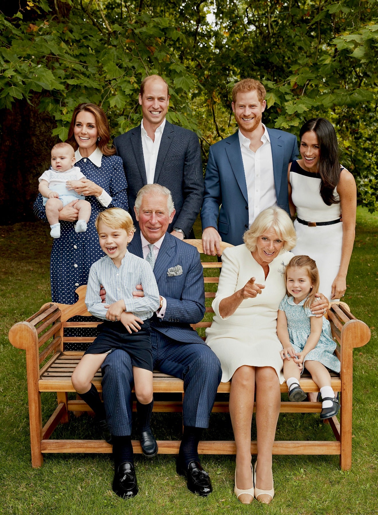 Kate Middleton Prince William's Kids Steal the in New Family Portrait Entertainment Tonight